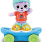 VTech Skate - Along Kitty, Interactive Baby Toy with Lights & Music, Pull Back Gift for Infants 6, 9, 12 months +, English version - Marah Kids