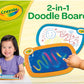 Crayola 2-In-1 Doodle Board, Toddler Drawing Board, Kids Drawing Tablet, Travel Activity, Toddler Toy, Gift For Toddler, 3+
