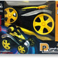 D - Power 1:18 2.4G R/C Mini Stunt Car 360 Degree Rolling Mini Tumbling Stunt Car – Yellow | Ideal for Ages 3+ up - Marah Kids