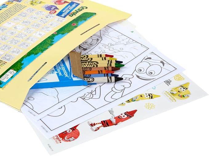 Crayola Retired Colors Free Time Coloring & Activity Set | 32 Pages, Ages 3+ - Marah Kids