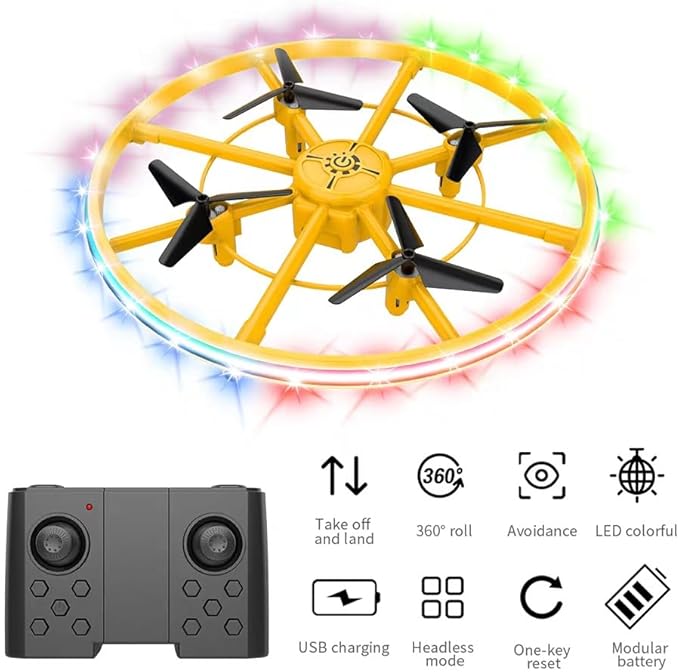 Rc Light D Flyer - Marah Kids