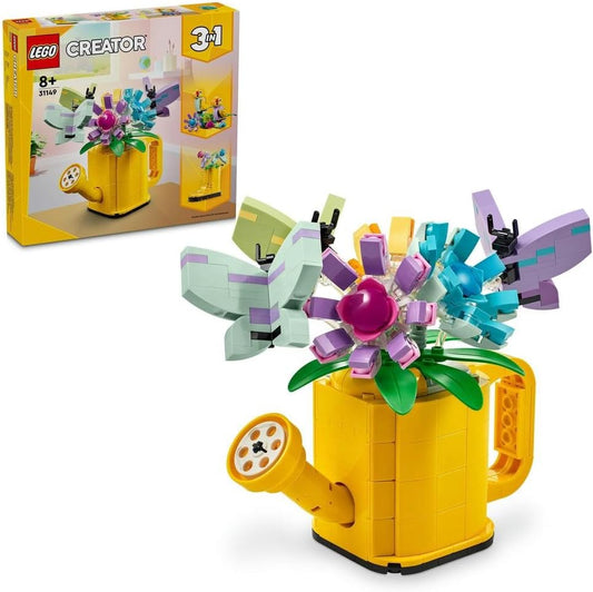 LEGO Creator 3in1 Flowers in Watering Can Toy to Welly Boot to 2 Birds on a Perch 31149