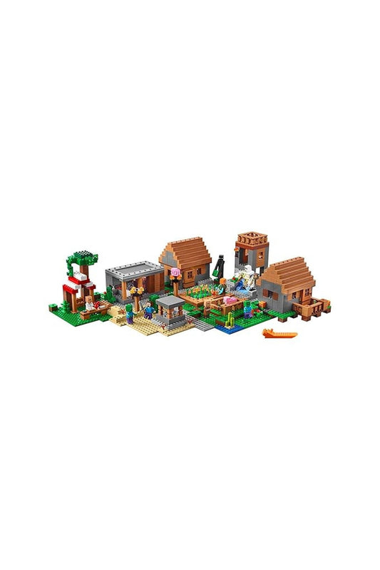 Lego Minecraft village