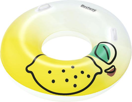 BWSUM BESTWAY SWIM RING LEMON TUBE 1.14M - Marah Kids