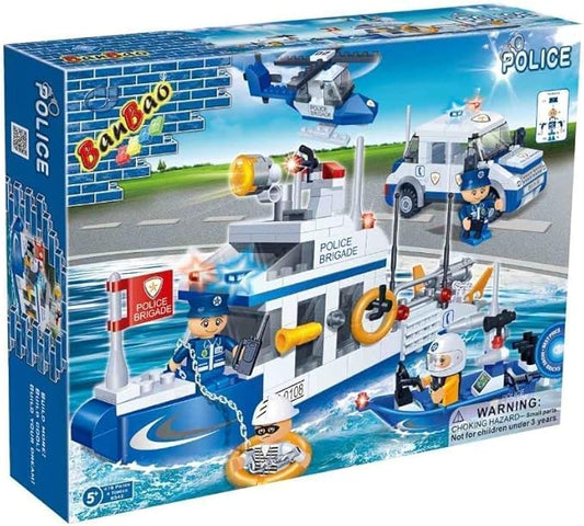BANBAO POLICE SERIES 418PCS 8342 - Marah Kids