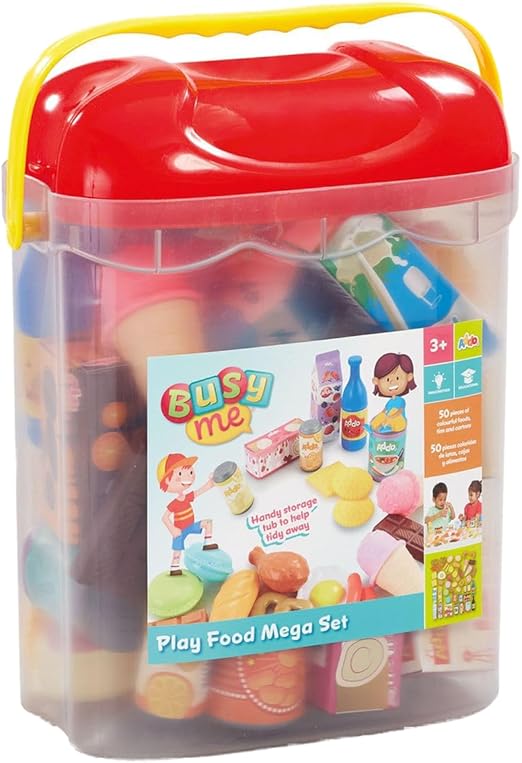 Addo Busy Me Play Food Mega Set, Playset, Pretend Toy, Role Play for Kids