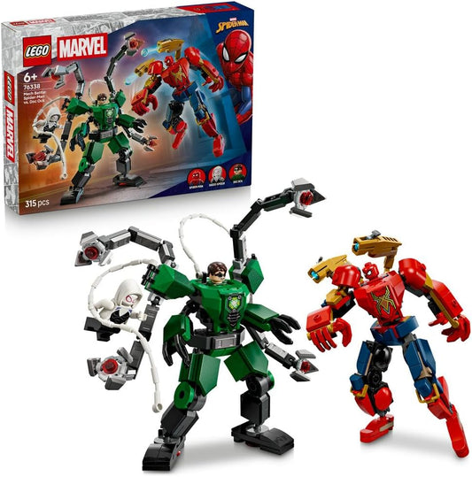 LEGO: Marvel Mech Battle Spider - Man vs. Doc Ock (76338) - Marah Kids