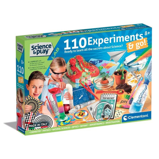 CLEMENTONI CLEMENTONITONI SCIENCE 110 EXPERIMENTS - Marah Kids