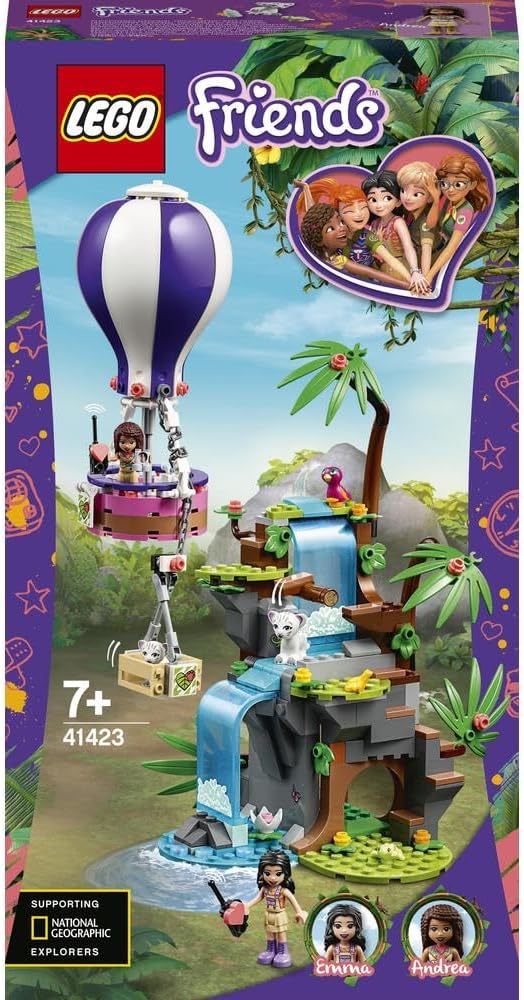 Lego Friends Tiger Hot Air Balloon Jungle Rescue 41423