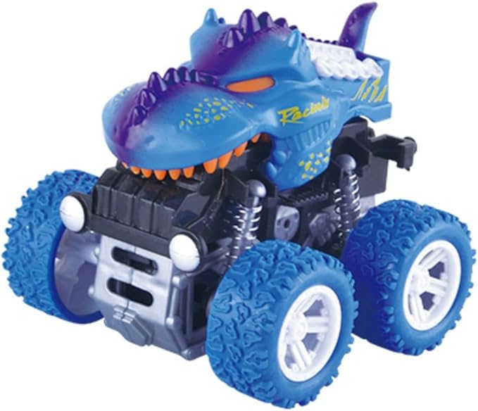 Power Joy VroomVroom Monster Truck Inertia Assorted (Style and Color May Vary) - Marah Kids