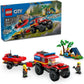 LEGO City 4x4 Fire Engine with Rescue Boat 60412