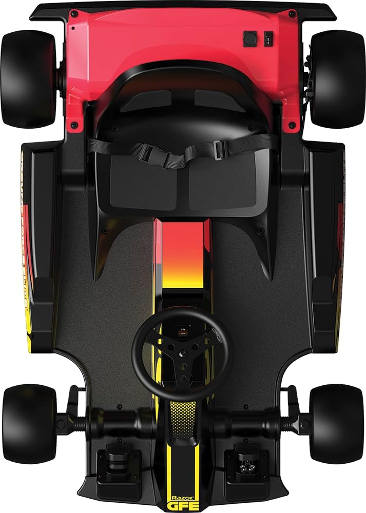 Razor Ground Force Elite Blk/Red 22.5Kmh - Marah Kids