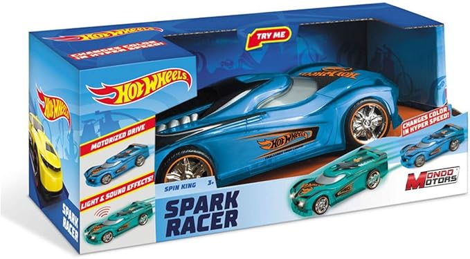 Hot Wheels L&S Spark Racer Spin King B/O - Marah Kids