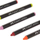 FABER - CASTELL WAX CRAYONS 24 COLOR 90MM - Marah Kids