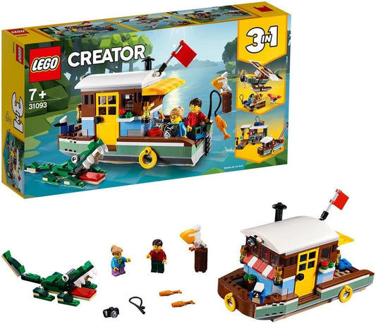 LEGO Creator 3in1 Riverside Houseboat 31093