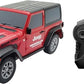 D - power 1:32 Scale Jeep Wrangler 2018 Remote Control Car – 2 - Door Hard Top | Officially Licensed RC Car Toy – Red - Marah Kids
