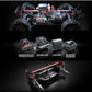 MJX - HYPER GO 1/14 Brushless High - Speed RC Car Vehicle Models 60 - 75km/h 3SBattery | 2.4Ghz Off - Road RC Truck | Front and Rear Bone dog shaft is Metal Version | various terrain 4 WHEEL DRIVE |Suitable Ages 14+ (Multicolour) - Marah Kids