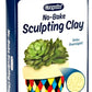 Crayola No-Bake Sculpting Clay 5-Pack – Air-Dry Modeling Clay In Primary Colors, Non-Toxic, For Kids Ages 4+