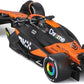 Bburago 1:43 Formula (with helmet & plastic stand) - McLaren Team MCL38 (Miami GP) (2024)