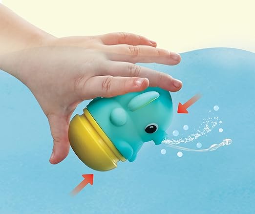 VTech 6 - in - 1 Bath Set, Bathtub Toy with 10+ Accessories Including Stacking & Linking Boats, Shape Sorter, Colourful Balls, Bath Time Gift for Babies & Infants 0, 6, 12 months +, English version - Marah Kids