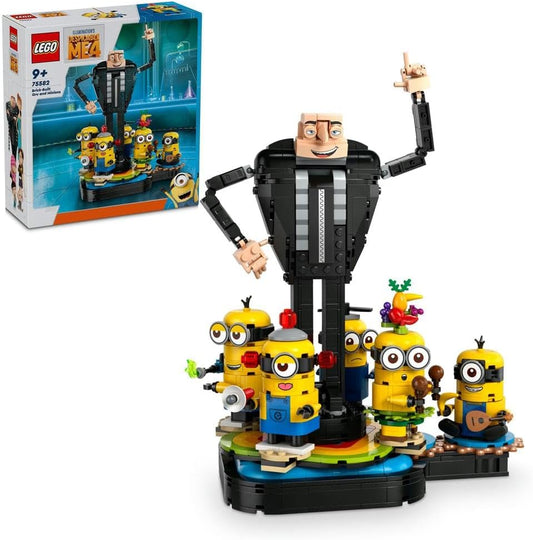 LEGO Despicable Me 4 Brick - Built Gru and Minions 75582 - Marah Kids