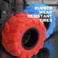 D - Power - Fiction Inertia Racecar - Red | 360° Rotating Stunts, No Batteries, Perfect Gift for Kids | 3+ - Marah Kids