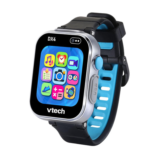VTech Kidizoom Smartwatch DX4 Black | Camera, Games & Voice 3+