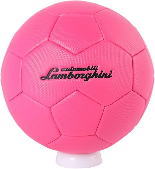 Lamborghini 5 Machine Sewing Pvc Soccer Ball - Pink (Size 5) - Marah Kids