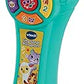 Vtech - Sing - Song Microphone - Multicolour | It has four animal buttons to introduce the animals, their sounds, and their numbers. | suitable ages 12m + up - Marah Kids