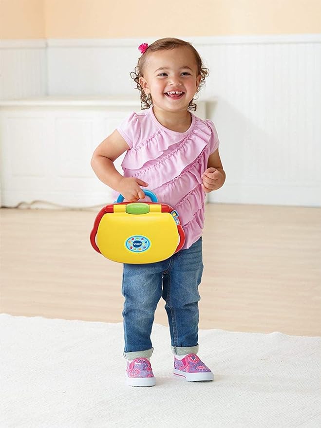 Vtech Baby's Laptop Yellow - Marah Kids