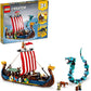 LEGO Creator 3in1 Viking Ship and the Midgard Serpent 31132
