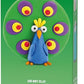 HEY CLAY – DIY Peacock Plastic Creative Modelling Air - Dry Clay For Kids 3 Cans - Marah Kids