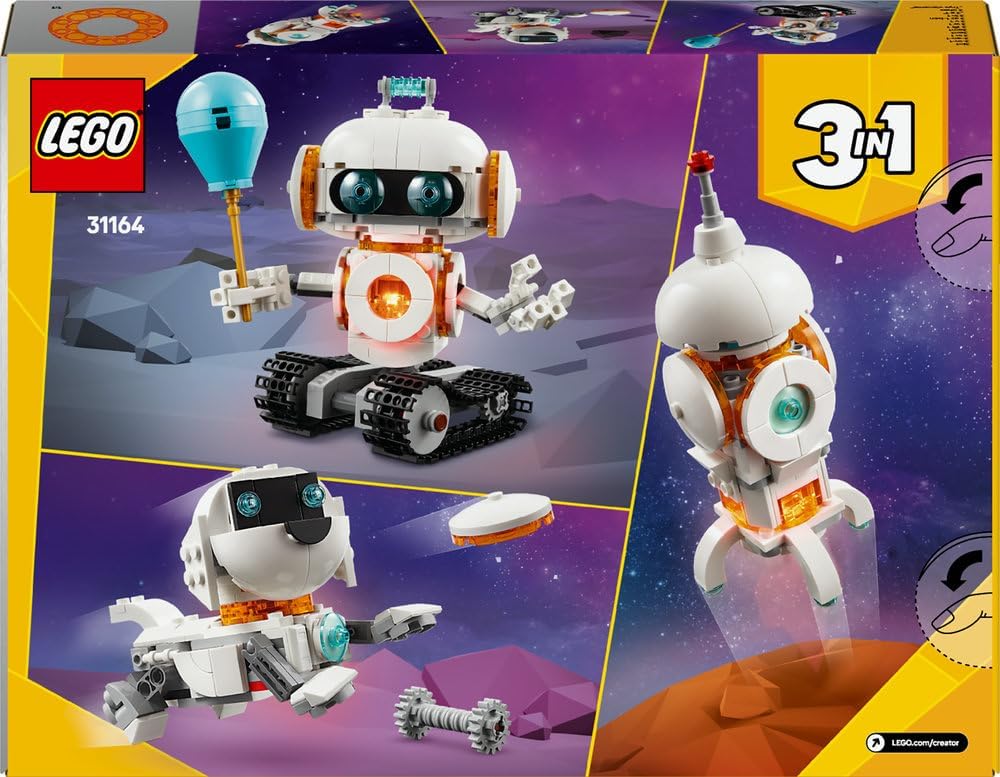 LEGO Creator 3in1 Space Robot Toy 31164 - Marah Kids