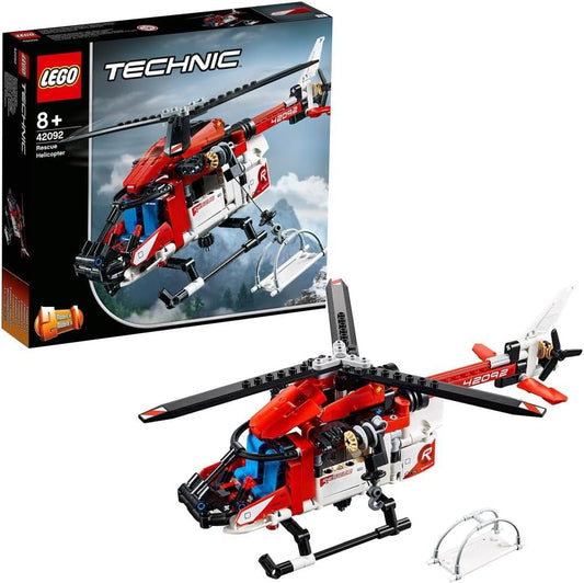 LEGO Technic Rescue Helicopter 42092 Building Kit (325 Pieces) - Marah Kids