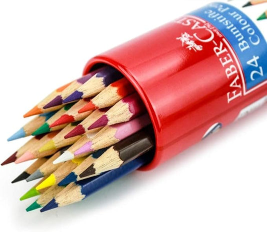 FABER-CASTELL NATURALS COLOUR PENCILS 24 COLOUR