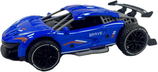 D - Power Diecast Pull Back with Sounds – 1:32 scale (Blue) | Pull Back with music, Battery Requires 3 button Cell | Perfect gifts for ages 3+ up - Marah Kids