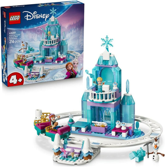 LEGO: Disney Frozen Elsa’s Ice Castle & Snow Ride Adventure (43281) - Marah Kids