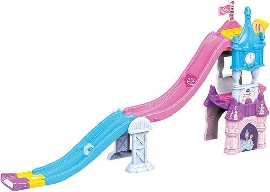 Vtech - Toot - Toot Drivers Enchanted Castle Slide, Disney Princess Playset - Multicolour | with Included Cinderella Vehicle, Lights, Phrases, Songs, Interactive | Ideal for ages 1 - 5 + up - Marah Kids