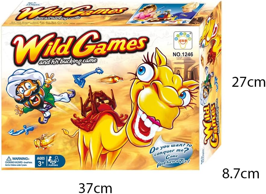 Wild Games And His Bucking Camel For Ages 3+ - Marah Kids