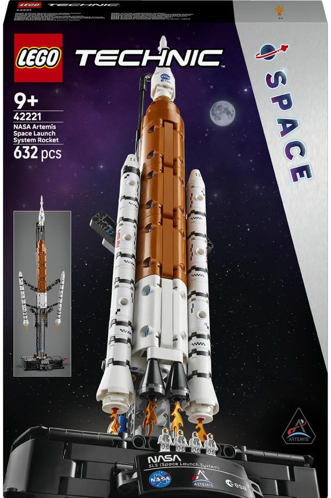 Buy LEGO: Technic - NASA Artemis Space Launch System Rocket (42221 ...