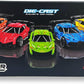 D - Power Diecast Pull Back with Sounds – 1:32 scale (Gray) | Pull Back with music, Battery Requires 3 button Cell | Perfect gifts for ages 3+ up - Marah Kids