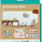 Avenir 3D Decoration - Cat Kit | Turn Your Wall into a Zoo! Create 3D Decorations with Pre - Cut Cardboard Puzzle Pieces | Thoughtful and Creative Gift Option for Kids 3+ - Marah Kids