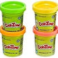 DOHTIME BRIGHT COLORS 8 PCK 2OZ - Marah Kids