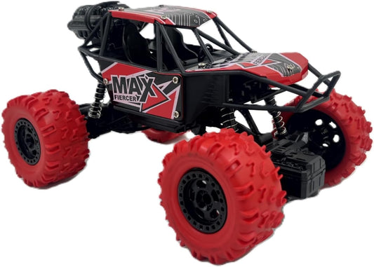 D - Power 1:20 4WD 27Mhz Spray Climb Car Remote - Control Four - Wheel High - Speed – Red | Ages 6+ up - Marah Kids