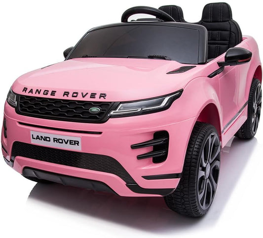 Range Rover 12V Electric Ride - On Car for Kids - Pink - Marah Kids