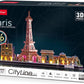 CUBIC FUNun 3D Puzzles City Line Paris 114 Pieces - Marah Kids