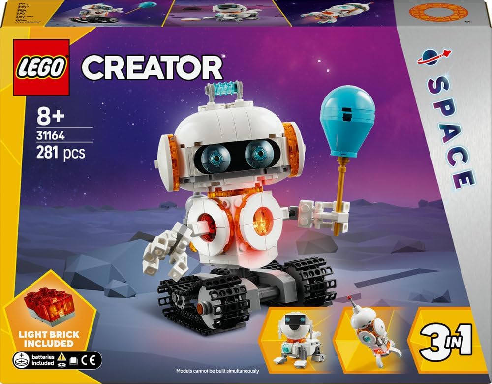 LEGO Creator 3in1 Space Robot Toy 31164 - Marah Kids