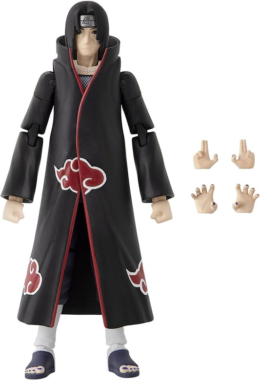 BANDAI ANIME HEROES NARUTO ITACHI UCHIHA 6.5" - Marah Kids