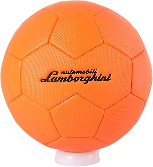 Lamborghini 5 Machine Sewing Pvc Soccer Ball - Orange - Marah Kids