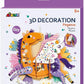 Avenir 3D Decoration - Pegasus Kit | Turn Your Wall into a Zoo! Create 3D Decorations with Pre - Cut Cardboard Puzzle Pieces | Thoughtful and Creative Gift Option for Kids 3+ - Marah Kids